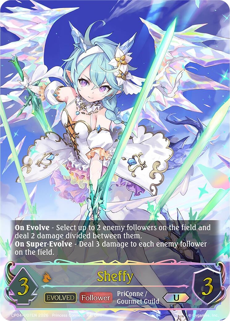 Image for Sheffy (Evolved) (U) (CP04-U07EN) (CP04) - Shadowverse: Evolve