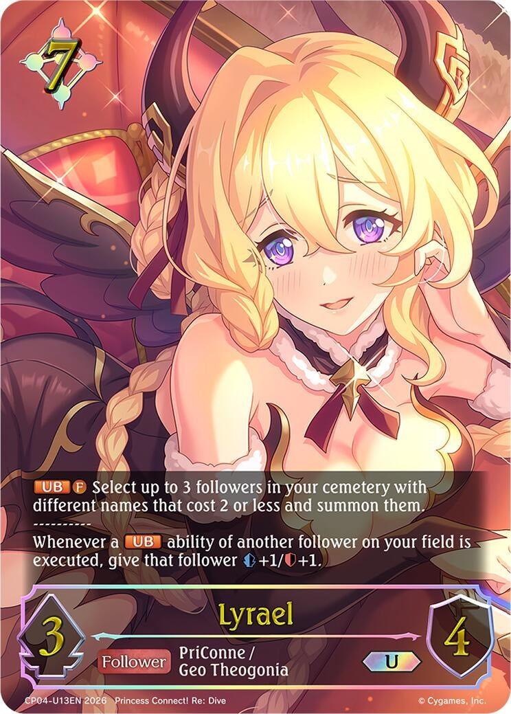 Image for Lyrael (U) (CP04-U13EN) (CP04) - Shadowverse: Evolve