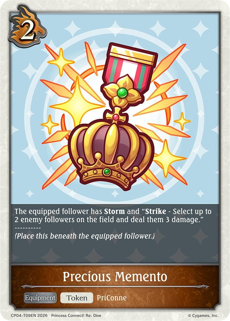 Image for Precious Memento (CP04-T09EN) (CP04) - Shadowverse: Evolve