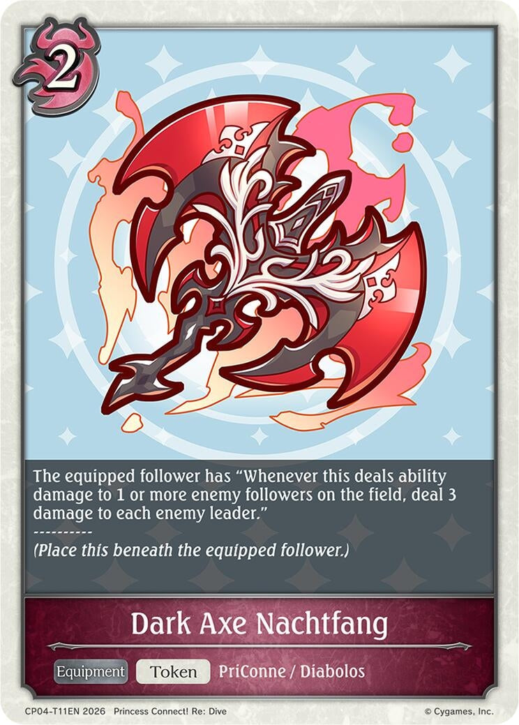 Image for Dark Axe Nachtfang (CP04-T11EN) (CP04) - Shadowverse: Evolve