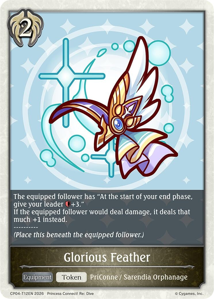 Image for Glorious Feather (CP04-T12EN) (CP04) - Shadowverse: Evolve