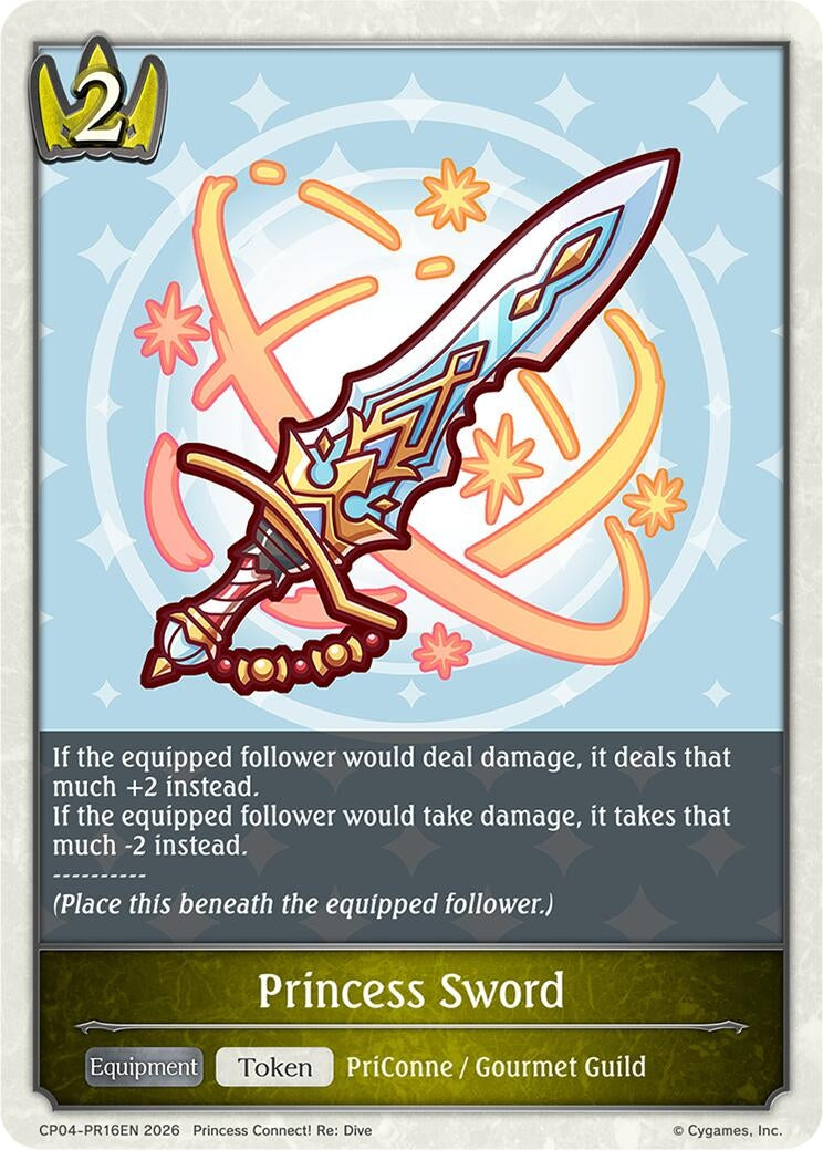 Image for Princess Sword - PR16EN (CP04-PR16EN) (CP04) - Shadowverse: Evolve