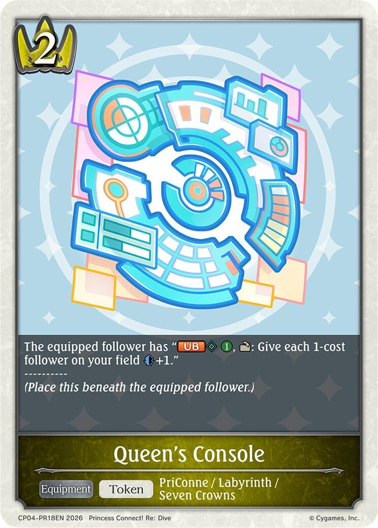 Image for Queen's Console - PR18EN (CP04-PR18EN) (CP04) - Shadowverse: Evolve