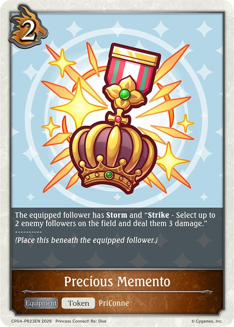 Image for Precious Memento - PR23EN (CP04-PR23EN) (CP04) - Shadowverse: Evolve