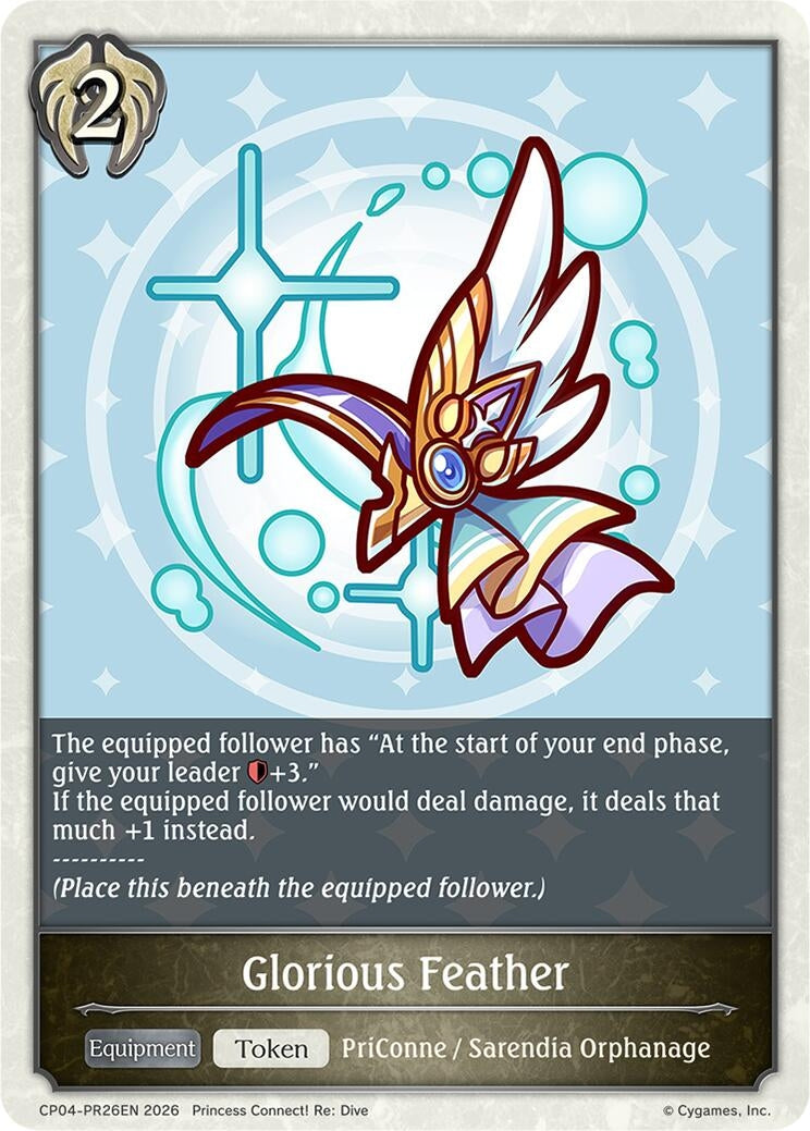 Image for Glorious Feather - PR26EN (CP04-PR26EN) (CP04) - Shadowverse: Evolve