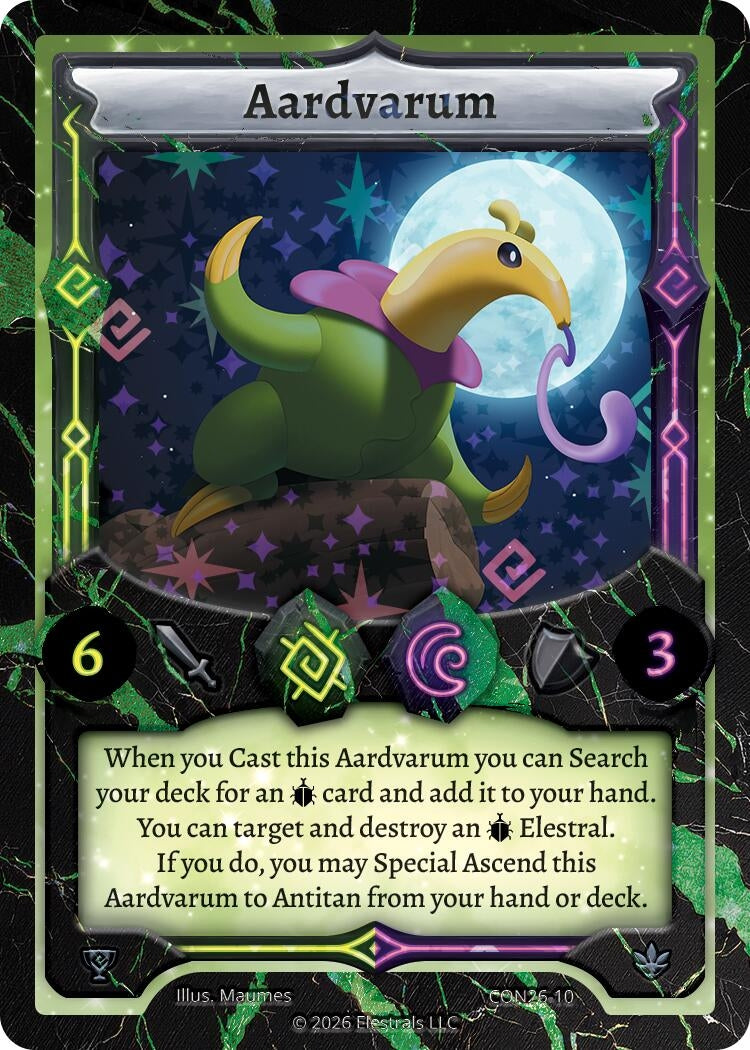 Image for Aardvarum (CON26-10) (CON) - Elestrals