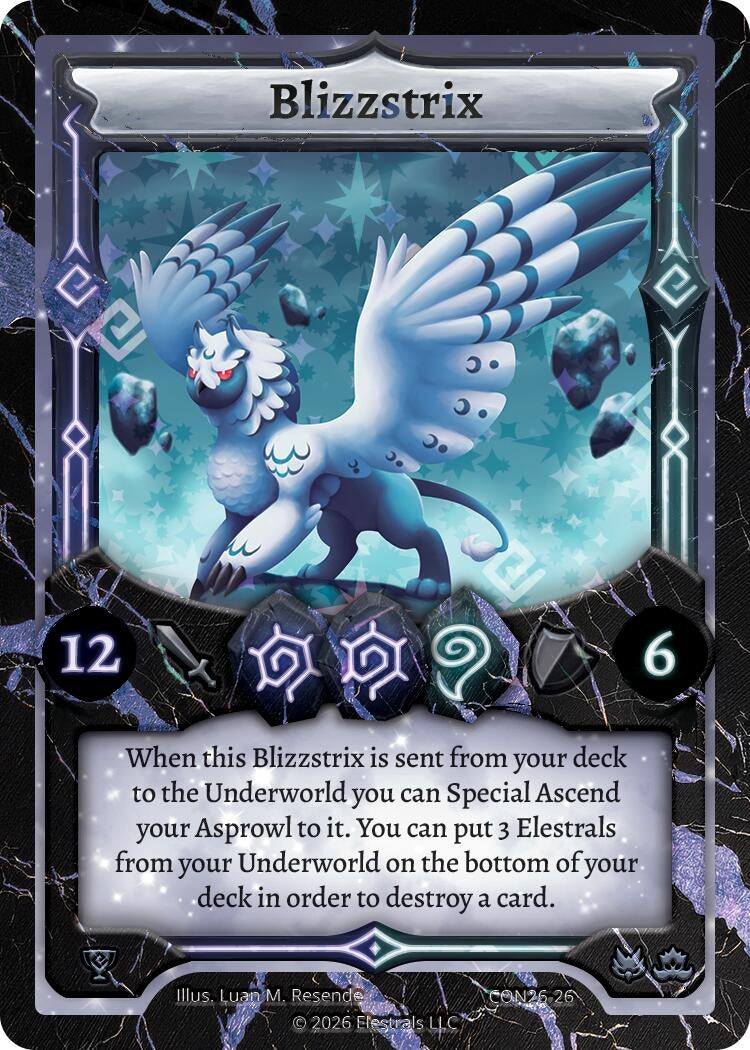 Image for Blizzstrix (CON26-26) (CON) - Elestrals