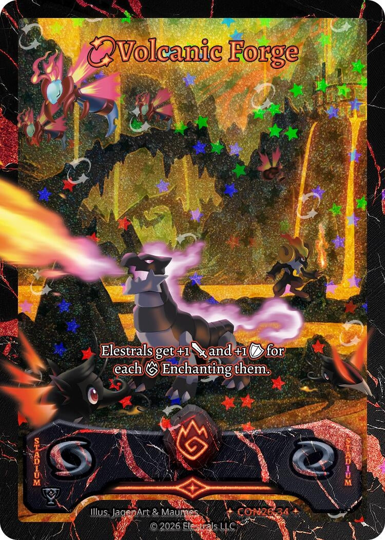 Image for Volcanic Forge (CON26-34) (CON) - Elestrals