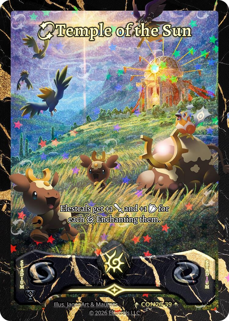 Image for Temple of the Sun (CON26-39) (CON) - Elestrals