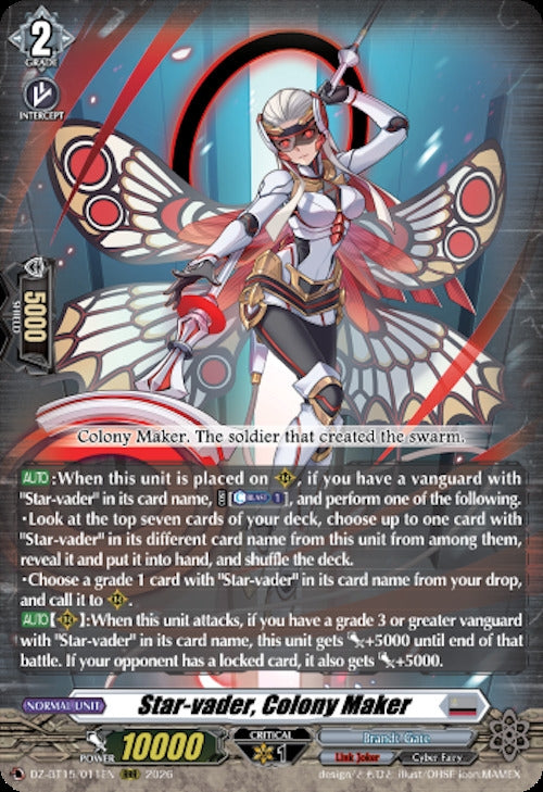 Image for Star-vader, Colony Maker (DZ-BT15/011EN) (DZ-BT15) - Cardfight Vanguard