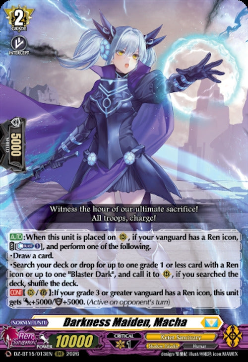 Image for Darkness Maiden, Macha (DZ-BT15/013EN) (DZ-BT15) - Cardfight Vanguard