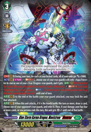 Blue Storm Karma Dragon, Maelstrom "Reverse" (DZ-BT15/017EN) (DZ-BT15)