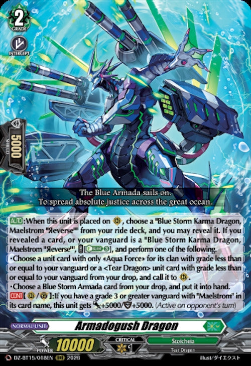 Image for Armadogush Dragon (DZ-BT15/018EN) (DZ-BT15) - Cardfight Vanguard