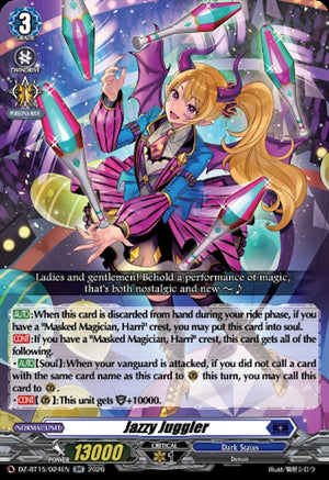 Jazzy Juggler (DZ-BT15/024EN) (DZ-BT15)