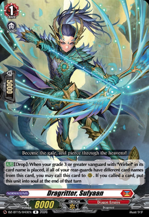 Dragritter, Sufyaan (DZ-BT15/043EN) (DZ-BT15)