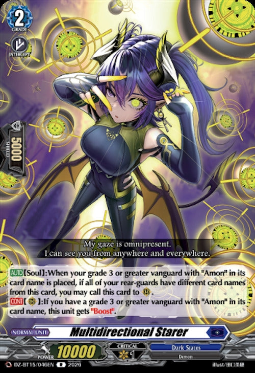 Image for Multidirectional Starer (DZ-BT15/046EN) (DZ-BT15) - Cardfight Vanguard