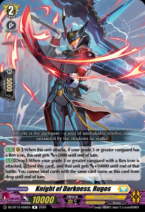 Knight of Darkness, Rugos (DZ-BT15/056EN) (DZ-BT15)