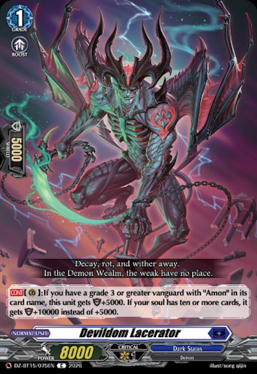 Image for Devildom Lacerator (DZ-BT15/075EN) (DZ-BT15) - Cardfight Vanguard