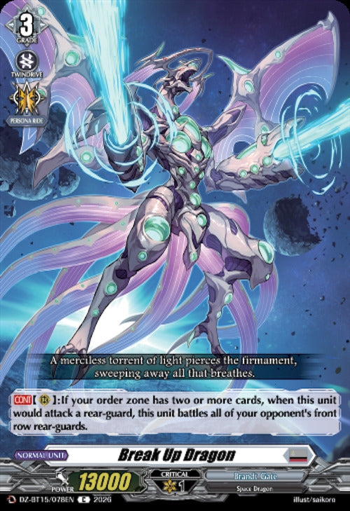 Image for Break Up Dragon (DZ-BT15/078EN) (DZ-BT15) - Cardfight Vanguard