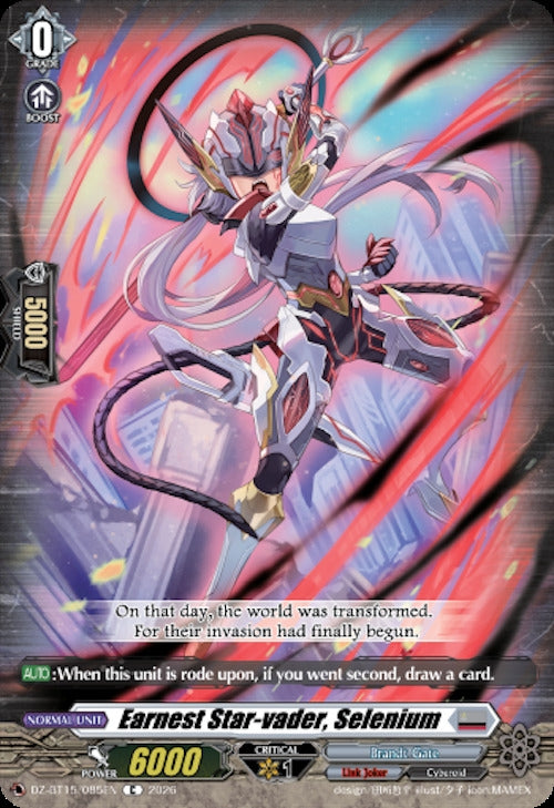 Image for Earnest Star-vader, Selenium (DZ-BT15/085EN) (DZ-BT15) - Cardfight Vanguard