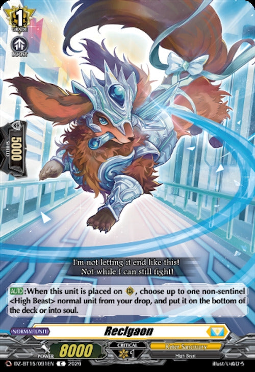 Image for Reclgaon (DZ-BT15/091EN) (DZ-BT15) - Cardfight Vanguard