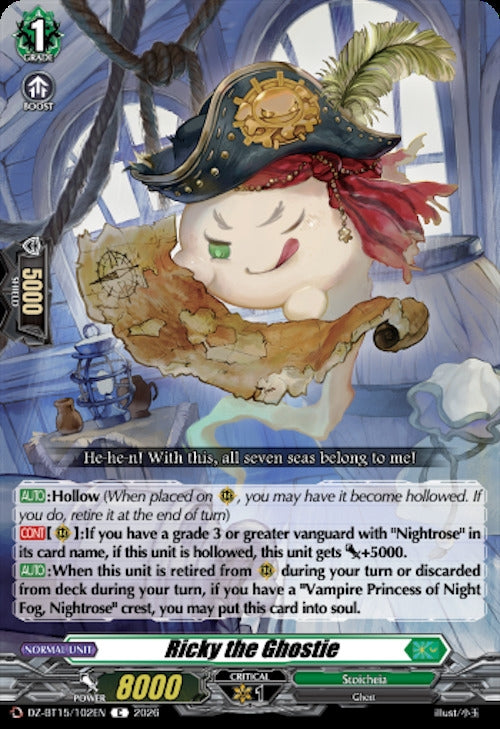 Image for Ricky the Ghostie (DZ-BT15/102EN) (DZ-BT15) - Cardfight Vanguard