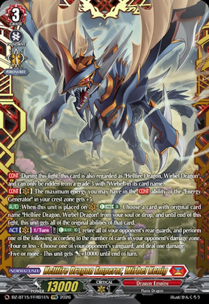Hellfire Dragon Emperor, Wirbel Kenig (FFR) (DZ-BT15/FFR01EN) (DZ-BT15)