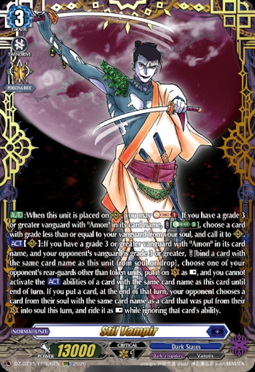 Image for Stil Vampir (FFR) (DZ-BT15/FFR06EN) (DZ-BT15) - Cardfight Vanguard