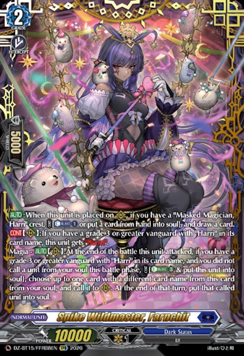 Image for Spike Wildmaster, Farnchit (FFR) (DZ-BT15/FFR08EN) (DZ-BT15) - Cardfight Vanguard