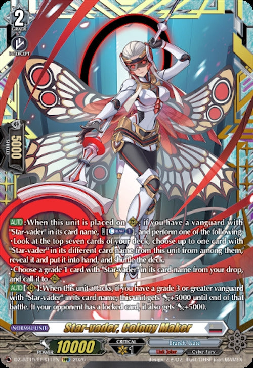 Image for Star-vader, Colony Maker (FFR) (DZ-BT15/FFR11EN) (DZ-BT15) - Cardfight Vanguard