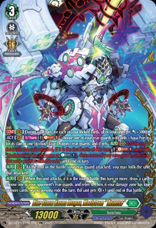 Image for Blue Storm Karma Dragon, Maelstrom 