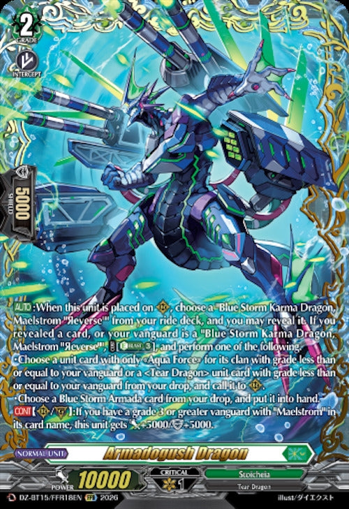 Image for Armadogush Dragon (FFR) (DZ-BT15/FFR18EN) (DZ-BT15) - Cardfight Vanguard