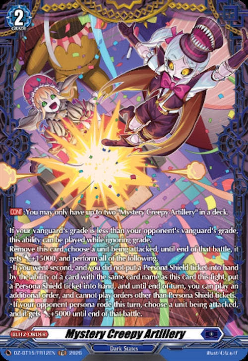 Image for Mystery Creepy Artillery (FR) (DZ-BT15/FR12EN) (DZ-BT15) - Cardfight Vanguard