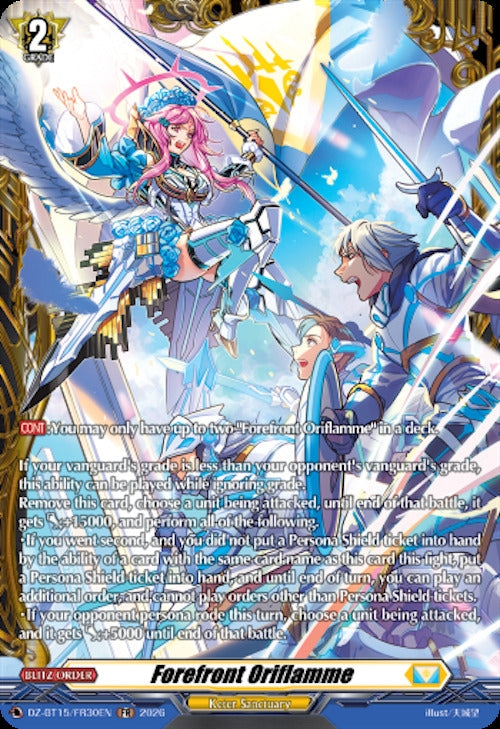 Image for Forefront Oriflamme (FR) (DZ-BT15/FR30EN) (DZ-BT15) - Cardfight Vanguard