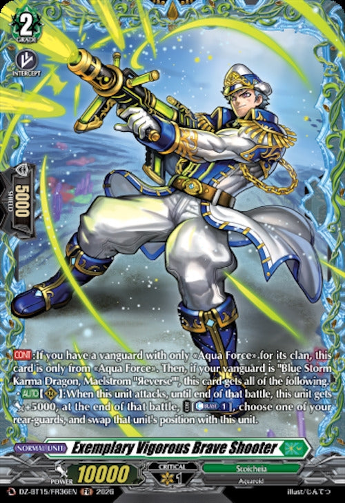 Image for Exemplary Vigorous Brave Shooter (FR) (DZ-BT15/FR36EN) (DZ-BT15) - Cardfight Vanguard