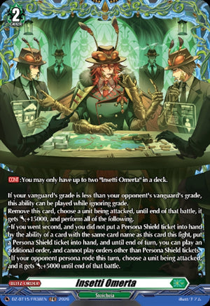 Insetti Omerta (FR) (DZ-BT15/FR38EN) (DZ-BT15)