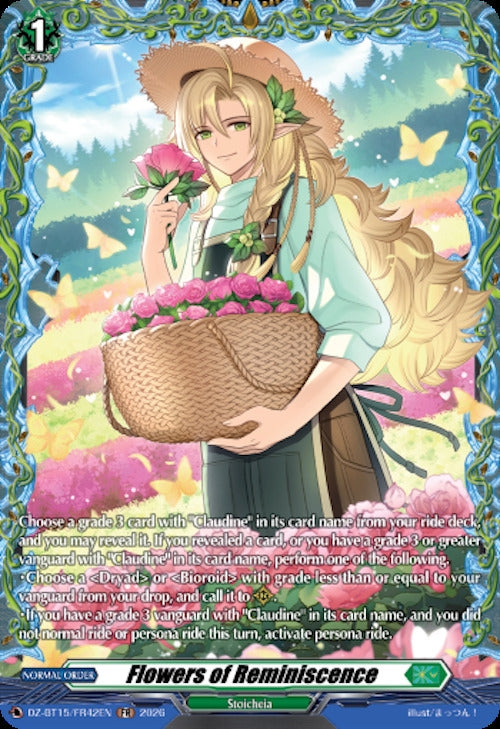 Image for Flowers of Reminiscence (FR) (DZ-BT15/FR42EN) (DZ-BT15) - Cardfight Vanguard