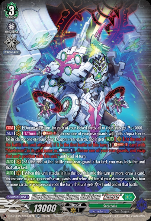 Image for Blue Storm Karma Dragon, Maelstrom 