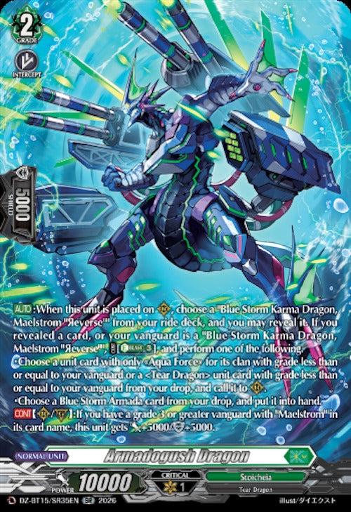 Image for Armadogush Dragon (SR) (DZ-BT15/SR35EN) (DZ-BT15) - Cardfight Vanguard