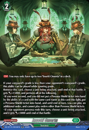 Insetti Omerta (SR) (DZ-BT15/SR40EN) (DZ-BT15)