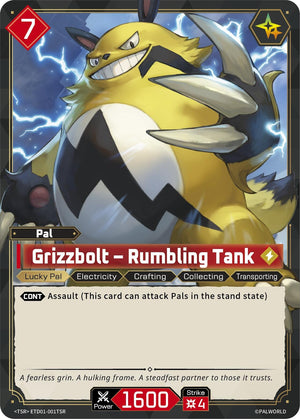 Grizzbolt - Rumbling Tank (TSR) (ETD01-001TSR) (TD01)