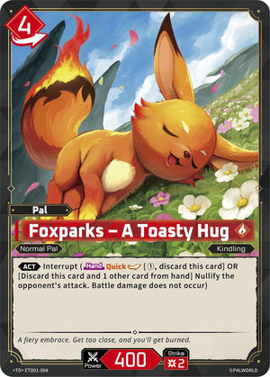 Foxparks - A Toasty Hug (ETD01-004) (TD01)