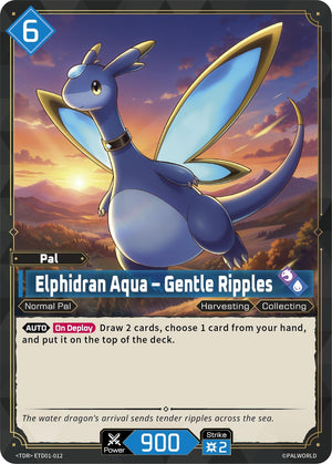 Elphidran Aqua - Gentle Ripples (ETD01-012) (TD01)