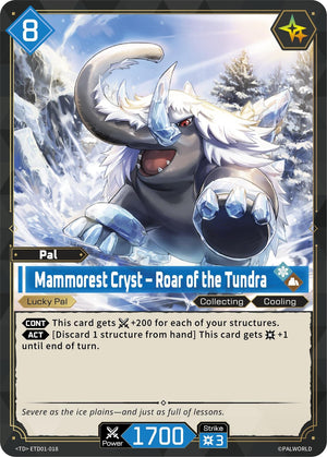 Mammorest Cryst - Roar of the Tundra (ETD01-018) (TD01)