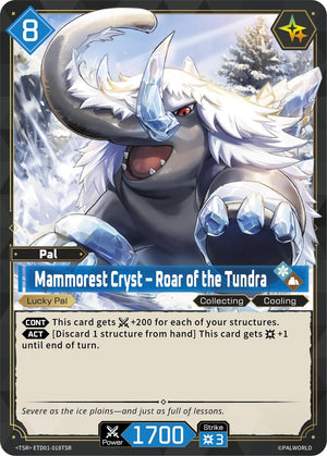 Mammorest Cryst - Roar of the Tundra (TSR) (ETD01-018TSR) (TD01)