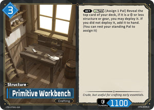 Primitive Workbench (ETD01-020) (TD01)