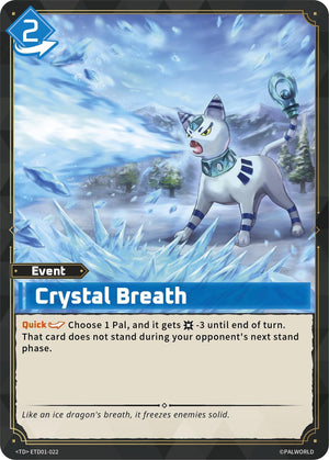 Crystal Breath (ETD01-022) (TD01)