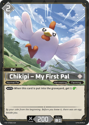 Chikipi - My First Pal (ETD02-024) (TD02)
