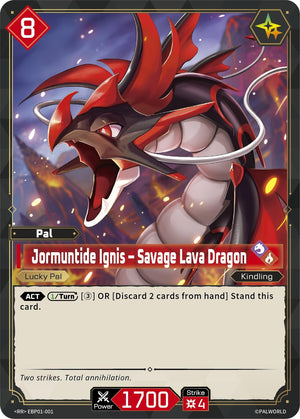 Jormuntide Ignis - Savage Lava Dragon (EBP01-001)