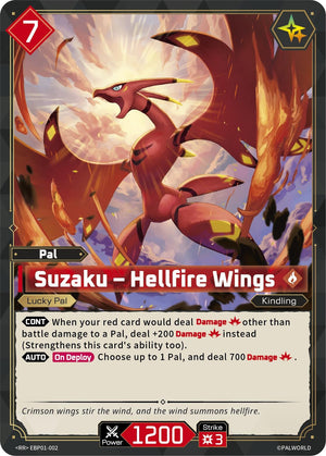 Suzaku - Hellfire Wings (EBP01-002)